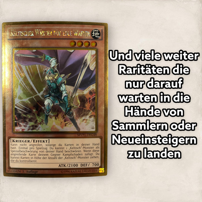 YU-GI-OH! 50 Holo Karten Sammlung - englisch - (z.B. XYZ, Synchro, Super, Ultra usw.) Yugioh Glitzer Karten + 1x Heartforcards Toploader
