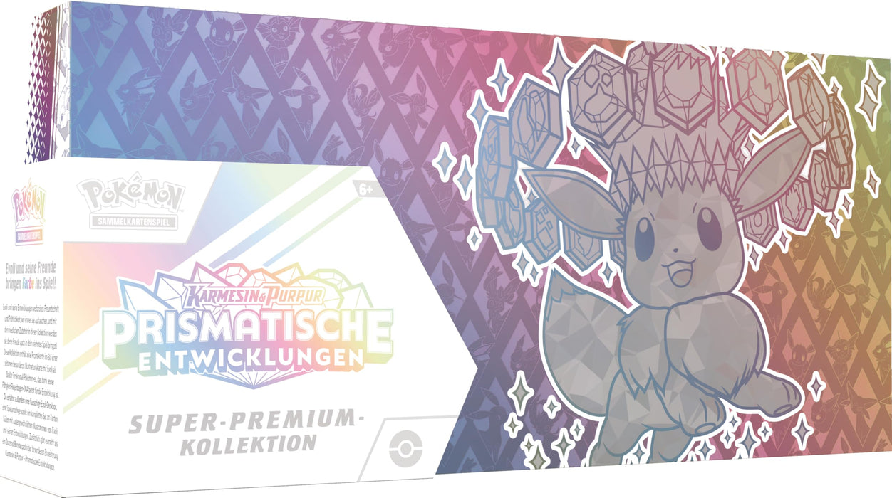 Pokémon Karmesin & Purpur – Prismatische Entwicklungen Super-Premium-Kollektion Deutsch