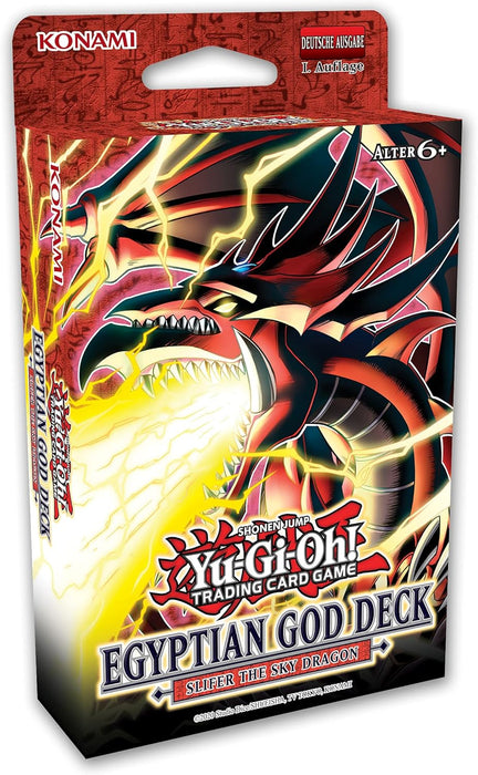 Yu-Gi-Oh! Trading Card Game – Ägyptisches Götter-Deck Set | Obelisk der Peiniger + Slifer der Himmelsdrache | Deutsche | NEU & OVP