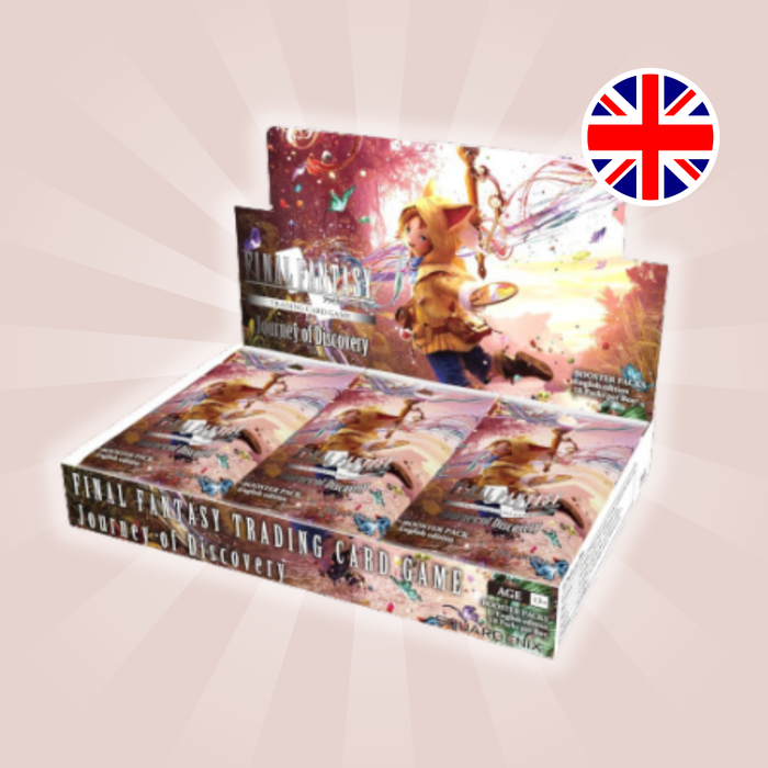 Final Fantasy TCG – Journey of Discovery Booster Display (Englisch) – 18 Booster