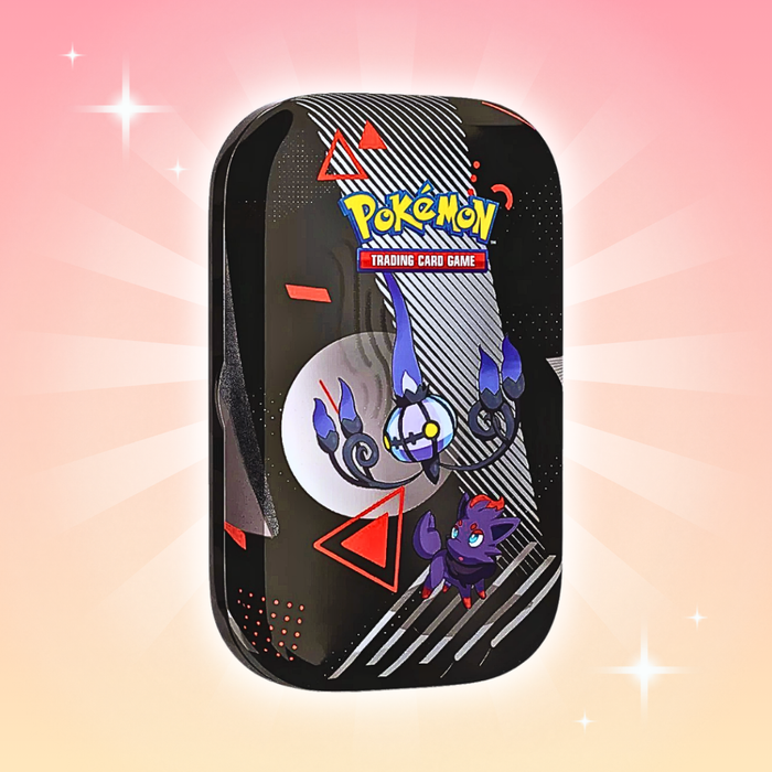 1x Pokémon Scarlet & Violet – White Flare / Black Bolt Mini Tin (ENG) | Zufälliges Design (1 von 8)