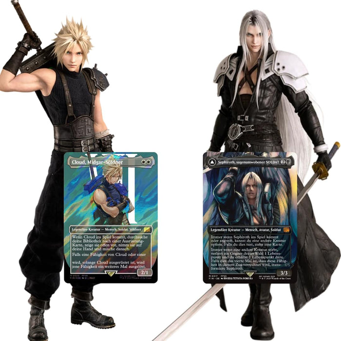 Magic The Gathering – Final Fantasy Starter Kit (DE) | 2 x 60 Kartendecks + Deckboxen, Guide & Arena Codes | Magic Einsteigerpaket