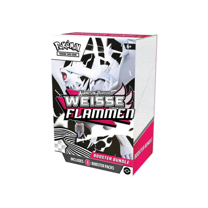 Pokémon TCG – Karmesin & Purpur „Weiße Flammen“ Booster Bundle (Deutsch) – 6× Boosterpacks