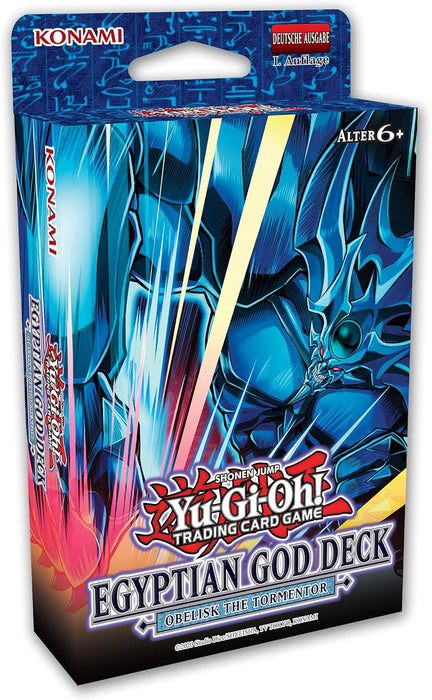 Yu-Gi-Oh! Trading Card Game – Ägyptisches Götter-Deck Set | Obelisk der Peiniger + Slifer der Himmelsdrache | Deutsche | NEU & OVP
