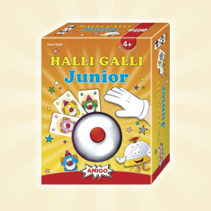 Halli Galli Junior – Reaktionsspiel für Kinder & Familien – AMIGO Spiele