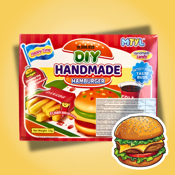 MTYL DIY Handmade Hamburger 33 g – Süßes Hamburger-DIY-Set