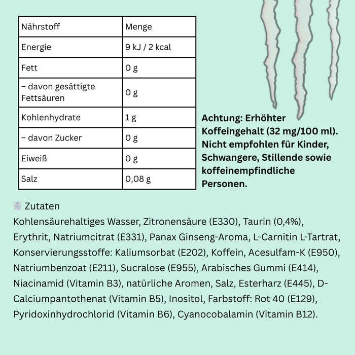 Monster Energy Ultra Vice Guava 473ml – Zuckerfreier Energy Drink mit tropischem Guavageschmack