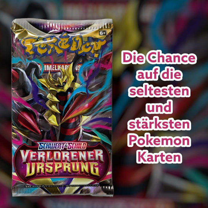 Pokémon Mystery Booster Packungen – 3 Original Deutsche Booster Packs | Sammelkarten