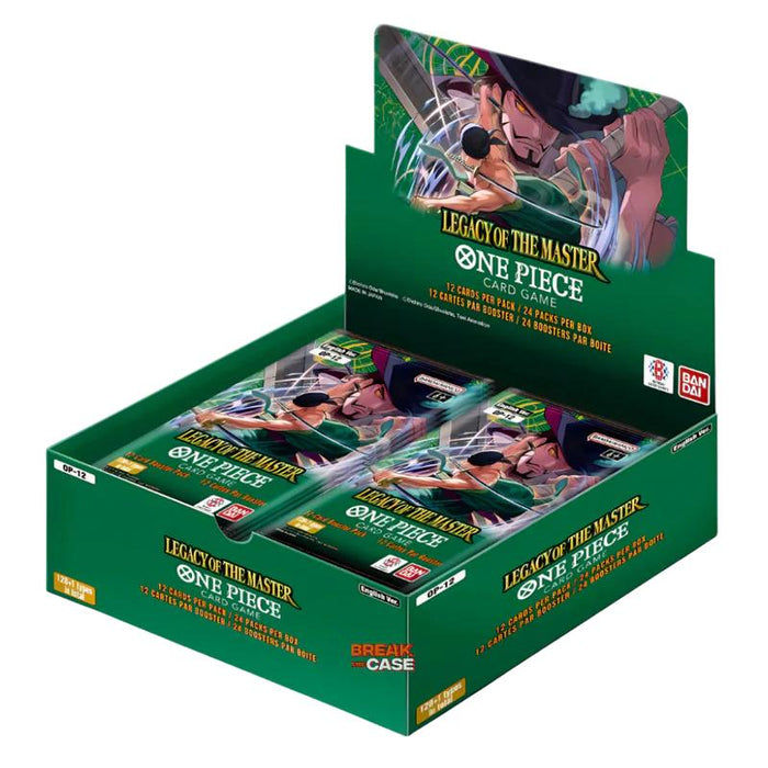 OP-12 Legacy of the Master ONE PIECE CARD GAMES- Display mit 24 Boostern - EN+ Heartforcards® Versandschutz