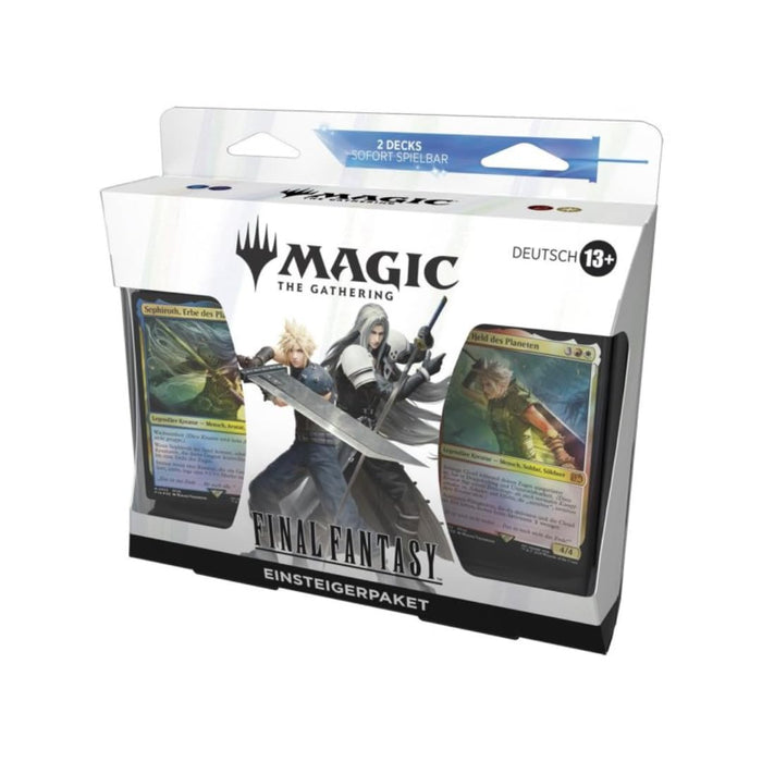 Magic The Gathering – Final Fantasy Starter Kit (DE) | 2 x 60 Kartendecks + Deckboxen, Guide & Arena Codes | Magic Einsteigerpaket