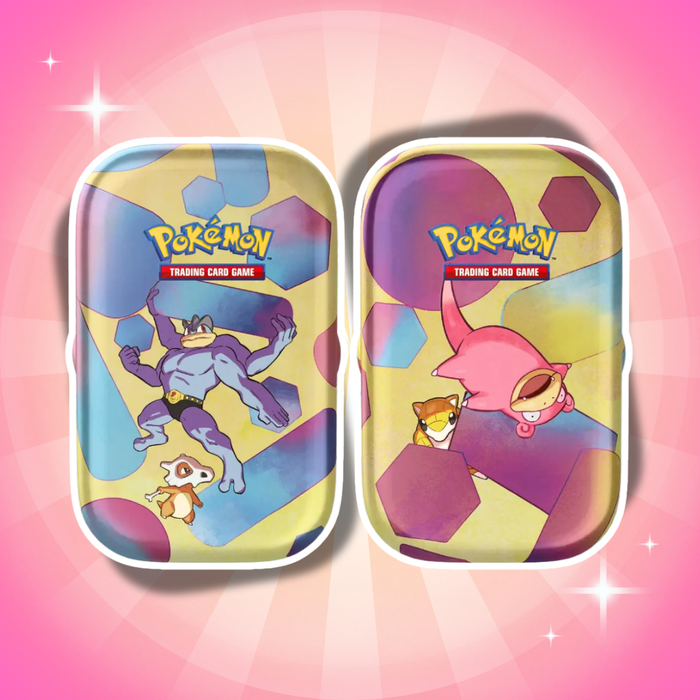 1x Pokémon Karmesin & Purpur 151 Mini Tin Englisch  – Zufälliges Design