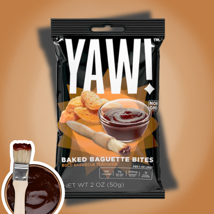 YAW! Baked Baguette Bites – Knusprige Snacksticks, 50 g (verschiedene Geschmacksrichtungen)