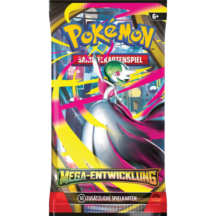 1x Pokémon TCG: Mega-Entwicklung Booster - Deutsch Edition