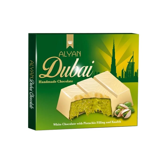 Dubai Style Weiße Schokolade - Pistazienfüllung & Kunafa 100 g