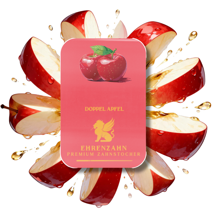 EHRENZAHN® Premium Zahnstocher mit Geschmack | 7 Aromen zur Auswahl | Frischer Atem, 100 Stück pro Dose