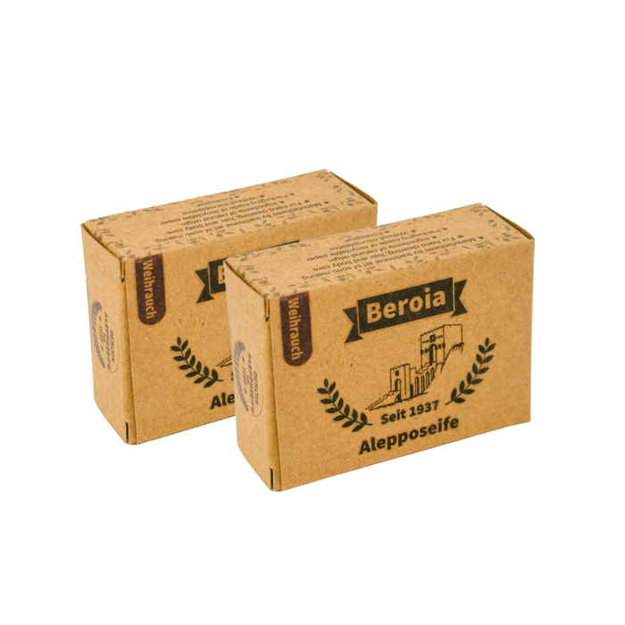 Alepposeife 2er Pack – Naturseife, vegan – verschiedene Sorten