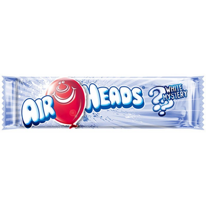 Airheads White Mystery – 1x 15,6 g | Geheim-Geschmack | Kult-Kaubonbon aus den USA