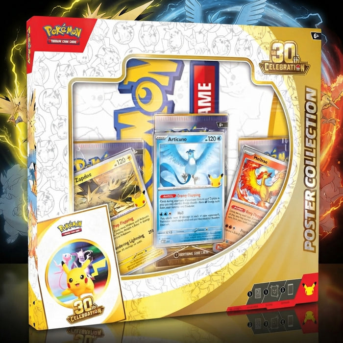 Pokémon TCG 30th Celebration Poster Collection – Englisch