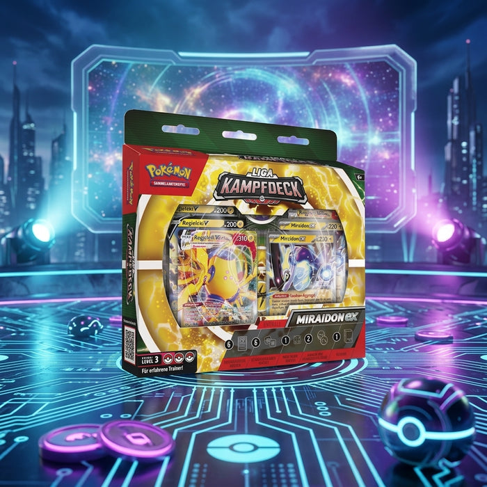 Pokémon TCG Miraidon-ex Liga-Kampfdeck – Deutsch