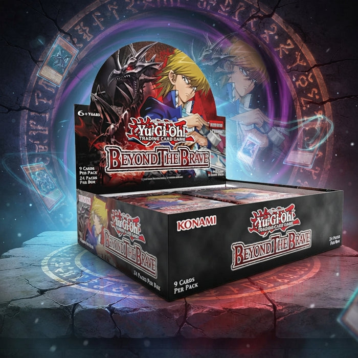 Yu-Gi-Oh! TCG Beyond the Brave Core Booster Display – Deutsch – 24 Boosterpacks mit 216 Sammelkarten