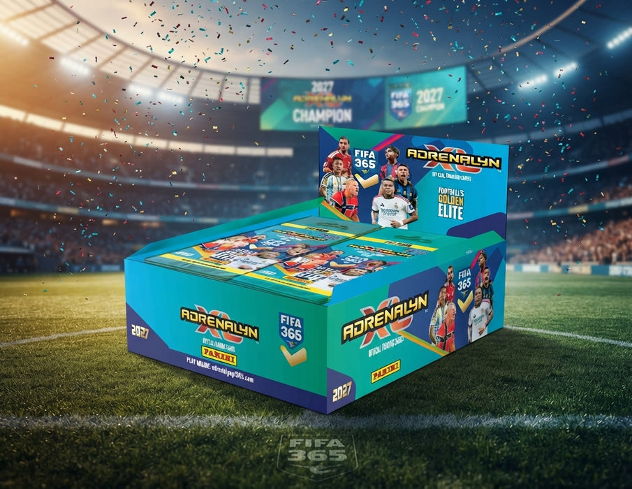 Panini FIFA 365 Adrenalyn XL 2026/2027 Fat Pack Display – 10 Fat Packs mit insgesamt 260 Fußball-Sammelkarten
