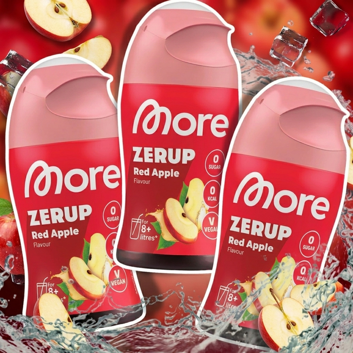 3x MORE Zerup Zero Sirup 65 ml – Zuckerfreier Getränkesirup, verschiedene Geschmacksrichtungen zur Auswahl