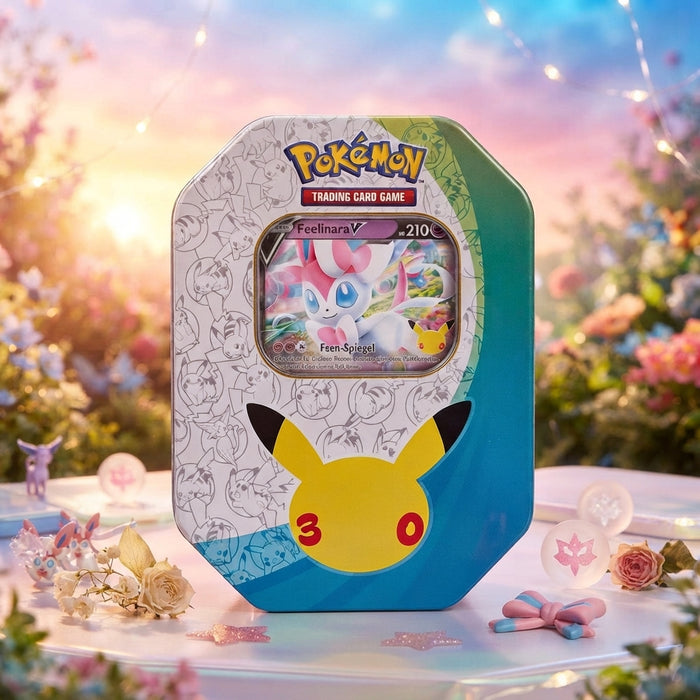 Pokémon TCG 30 Jahre Tin #1 Tag – Feelinara-ex – Deutsch