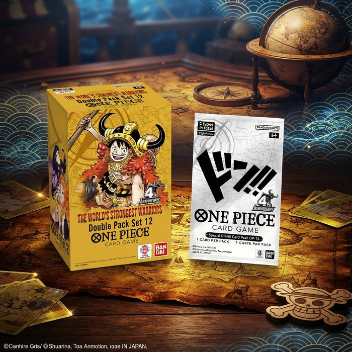 One Piece Card Game OP-17 Double Pack Set 12 – The World's Strongest Warriors – Englisch