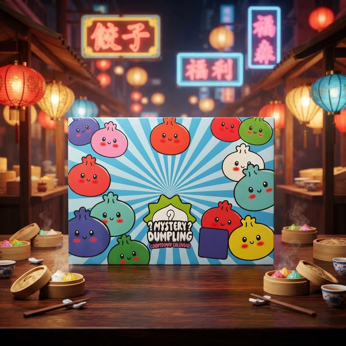 Squishy Bun Mystery Dumpling Adventskalender – 24 Tage Christmas Countdown