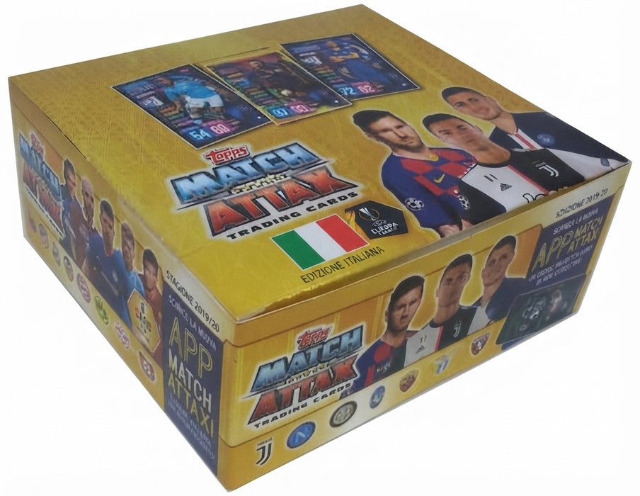 Topps Match Attax UEFA Champions League 2019/20 – Italienische Ausgabe – 30 Packs – 180 Karten