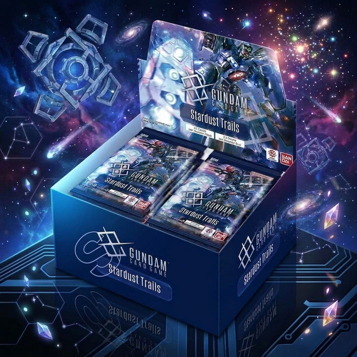 Gundam Card Game Stardust Trails GD-06 Booster Box Display Englisch – 24 Boosterpacks mit je 12 Karten
