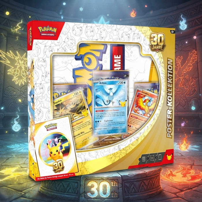 Pokémon TCG 30 Jahre Poster-Kollektion – Deutsch