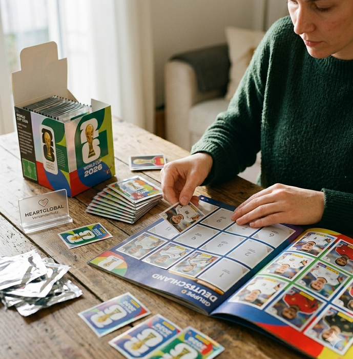 25x Fifa World Cup 2026 Sticker Tüten – 7 Sticker je Tüte – insgesamt 175 Stickern