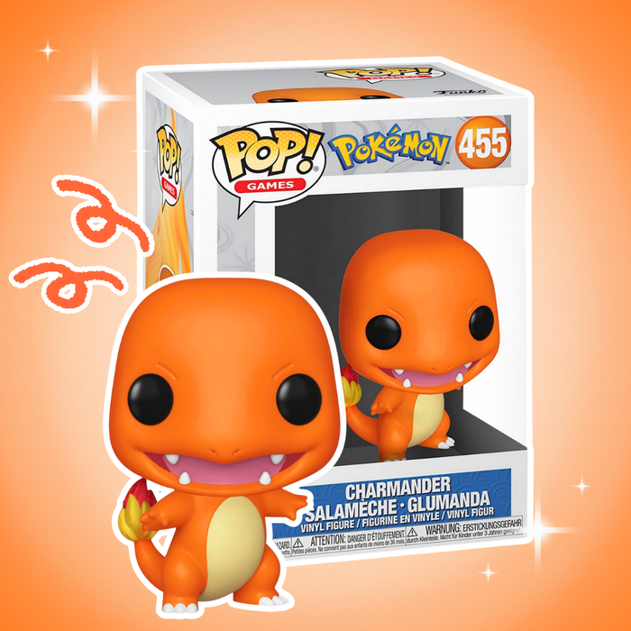 Funko POP! Games: Glumanda – Pokémon Charmander Figur