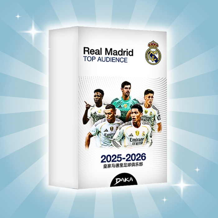 Daka 2025–26 Real Madrid Top Audience – Hobby Box | Sammelkarten