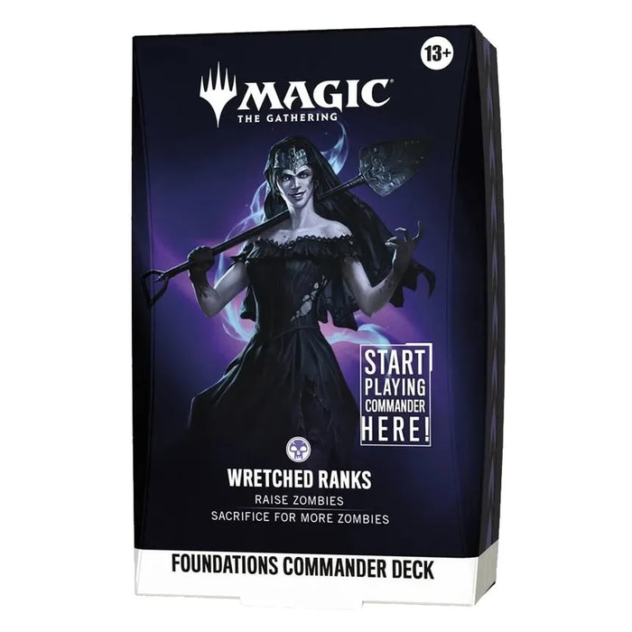 Magic: The Gathering – Foundations Starter Commander Deck Display (5 Decks) – Englisch