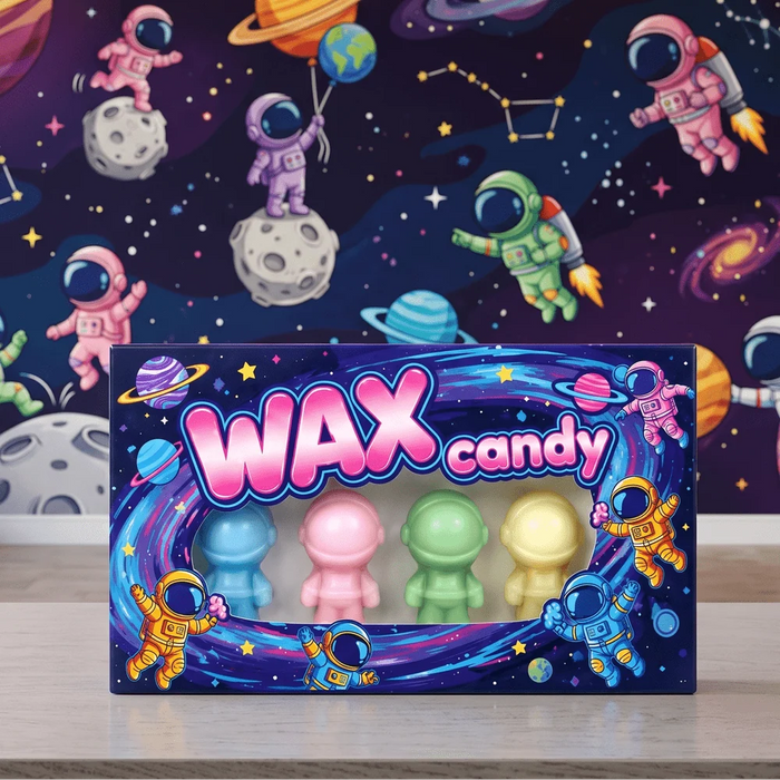 Nubbee Astronauts Wax Candy Fruity – Flüssige Süßigkeit mit Fruchtfüllung 24 g