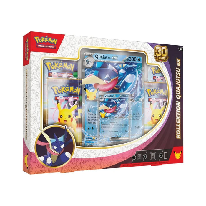 Pokémon 30 Jahre Quajutsu-ex Kollektion – 30th Anniversary – Deutsch