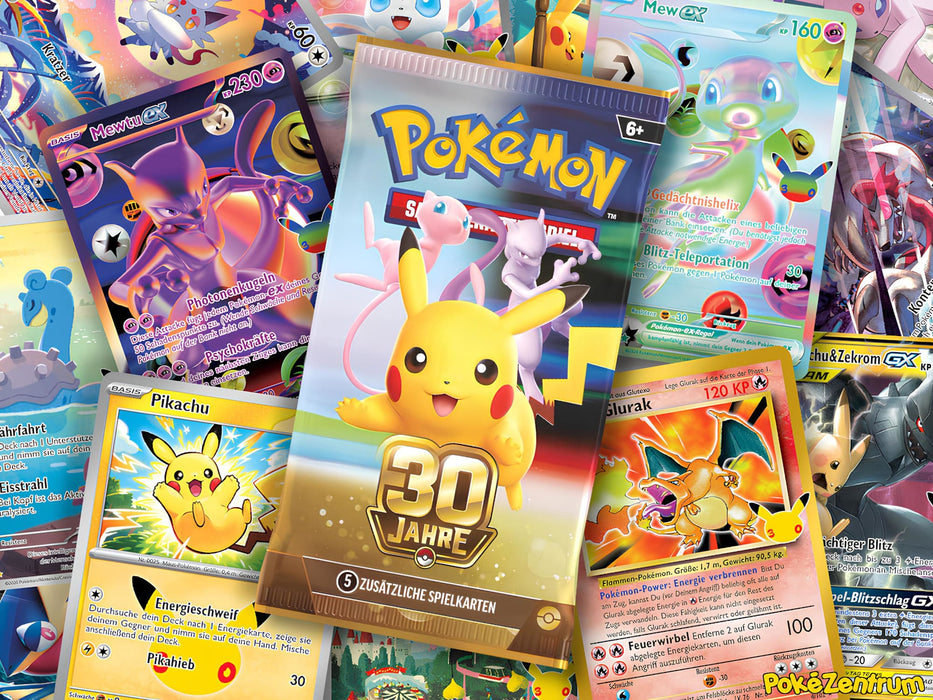 Pokémon TCG 30 Jahre Booster – 30th Anniversary Celebration – Deutsch