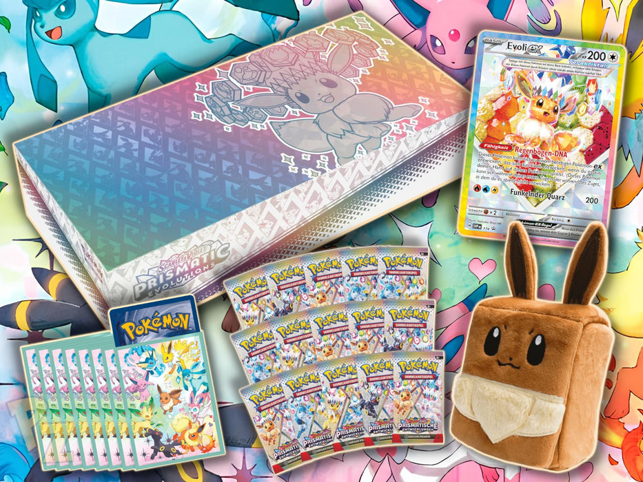 Pokémon Karmesin & Purpur – Prismatische Entwicklungen Super-Premium-Kollektion Deutsch