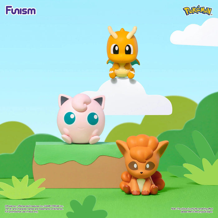 FUNISM Pokémon Palmsize Wonders Vol. 3 – Mystery Blind Box mit Pokémon Minifigur im Pokéball