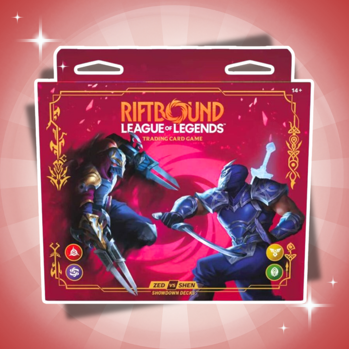 Riftbound: League of Legends TCG Vendetta Showdown Decks – Zed vs Shen Englisch