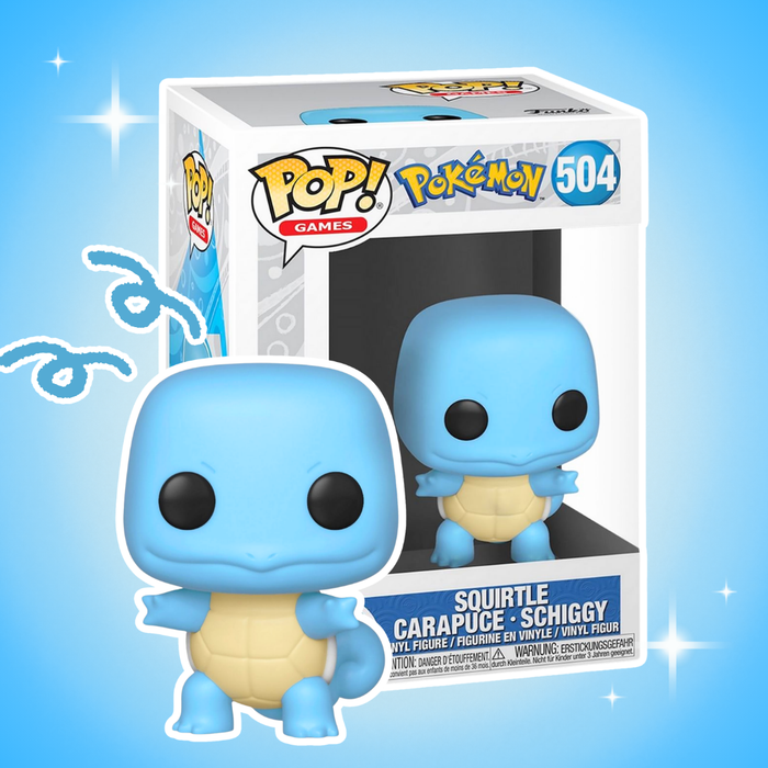 Funko POP! Games: Schiggy – Pokémon Squirtle Figur