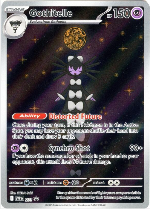 Pokémon TCG Gothitelle (SVP 211) – SV Black Star Promo – Pokémon Einzelkarte [Englisch]