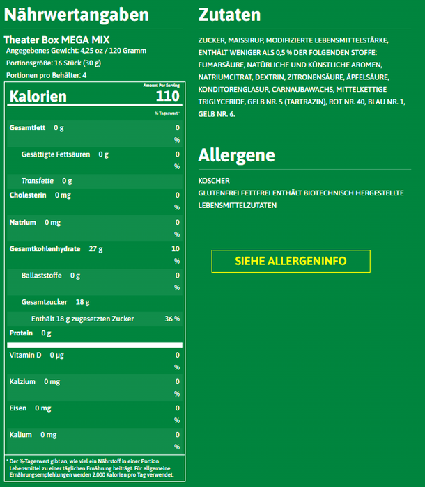 3x Mike and Ike Pack – 1x Mega Mix, 1x Sour, 1x Blue Raspberry | Kaudragees Mix | Fruchtig, Sauer & Süß | US-Candy