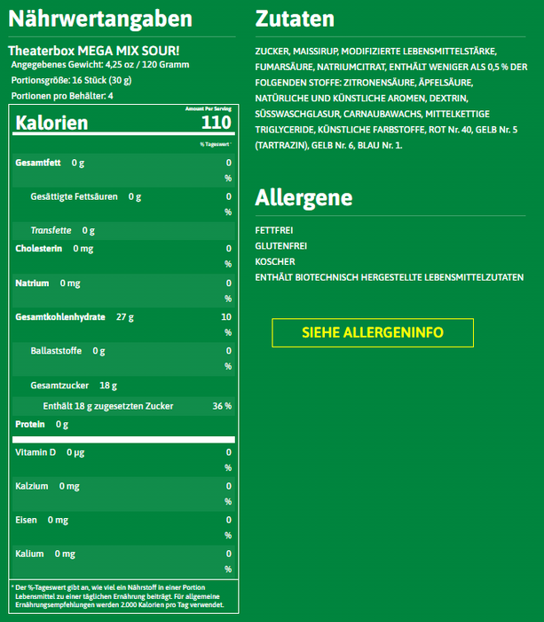3x Mike and Ike Pack – 1x Mega Mix, 1x Sour, 1x Blue Raspberry | Kaudragees Mix | Fruchtig, Sauer & Süß | US-Candy