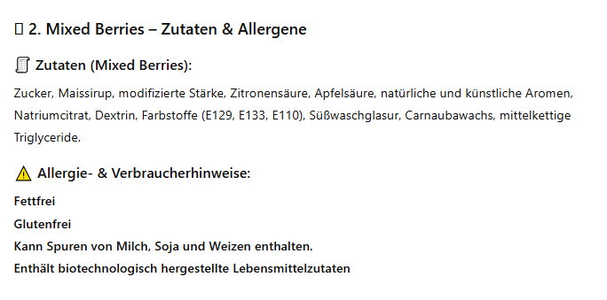 6x Chaos Candy – Chaos Lines Mix-Pack | 2x Fruitstorm, 2x Mixed Berries, 2x Grape Straw | Kaubonbon-Mix | Bunte US-Süßigkeit