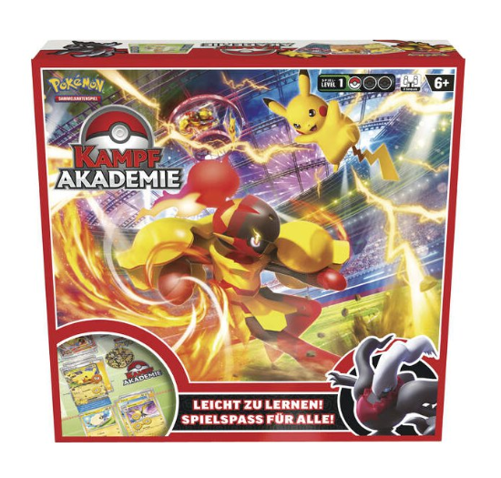 Pokémon Kampf Akademie Box 2024 Deutsch – Offizielles Sammelkartenspiel-Set