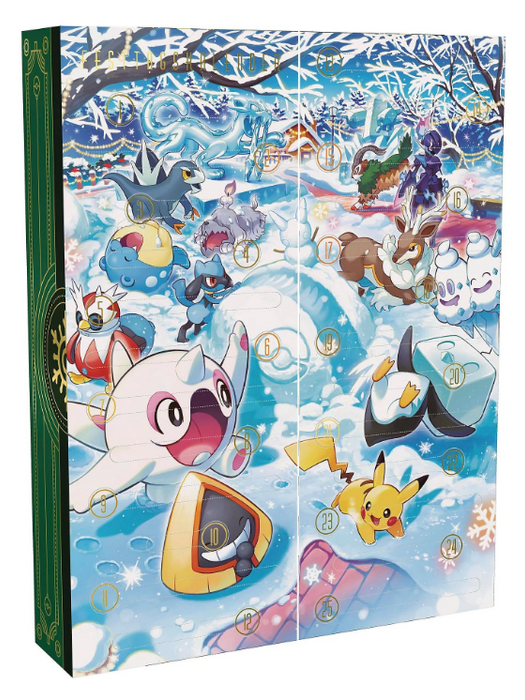 Pokémon Adventskalender 2024 – Sammelkarten-Set für Pokémon-Fans (Artikel 45896)