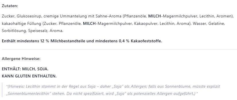 Kinder MilkRedible „Milch-Tropfen“ mit Kakao-Füllung – Milchige Kaugummis mit flüssigem Schokoladenkern - 46,8 g